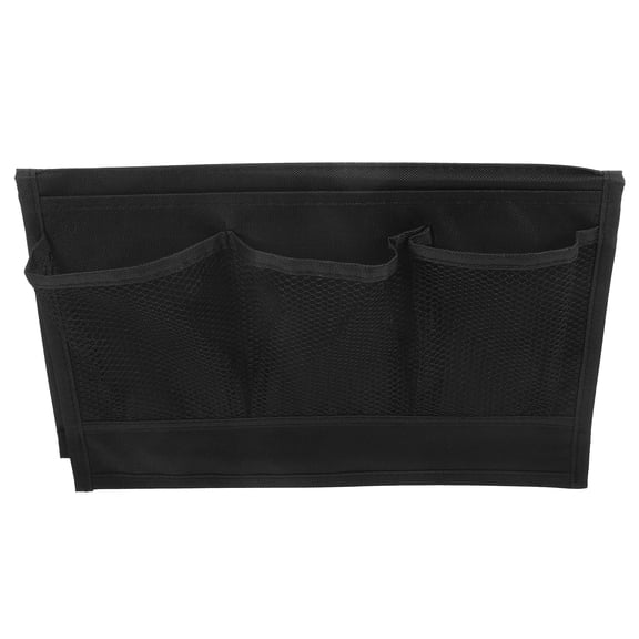 Sofa Armrest Organizer with Remote Control Holder and Hanging Storage Pocket for Couch Side Convenience and Easy Access