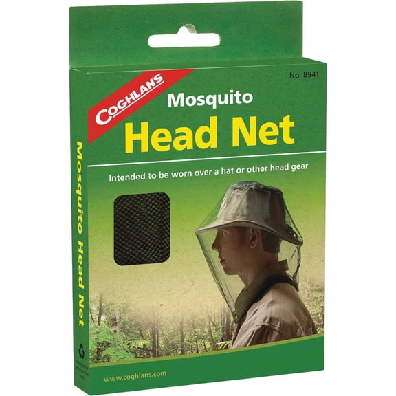 Coghlan's Mosquito Head Net - Black, Polyester - 1 Pc