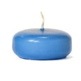 thumbnail image 1 of 1 Pc Colonial Blue Floating Candles Large Disk 3 in. diameter x 1.25 in. tall, 1 of 2