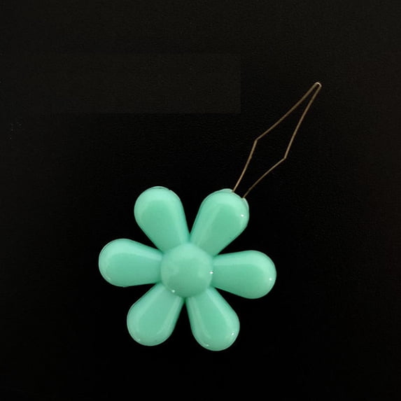 1 Pc Colorful Flower Plastic Needle Threader, Sewing Box Accessory Hand ...