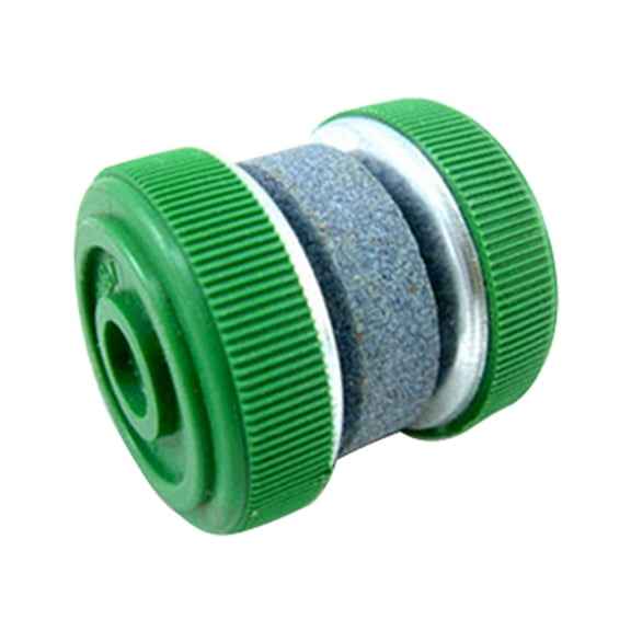 1 Pc Compact Round Knife Sharpener Grinder Stones, Compact Kitchen Knife Sharpener, Handheld Circular Grindstone for Sharpening Knives and Scissors, 1.97"x1.65"x1.38", Mint Green