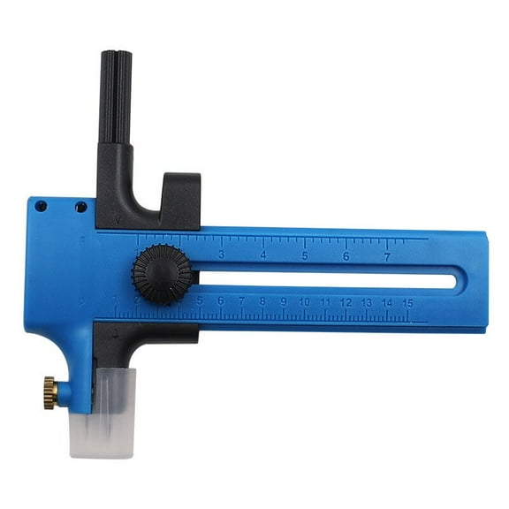 1 Pc Compass Circle Cutter With Ratchet Handle Adjustable Circular Cutting Tool 112mm Dia For Making Fabric Crafts DIY Scrapbook
