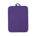 thumbnail image 1 of 1 Pc Cotton Pocket Pot Holder Set Kitchen Heat Resistant Potholder Pot Holders, Hot Pads, Table Pads for Kitchen and Dining Table, Non Slip Heat Resistant Hot Pot Holder, 7x9 Inch, Purple, 1 of 9