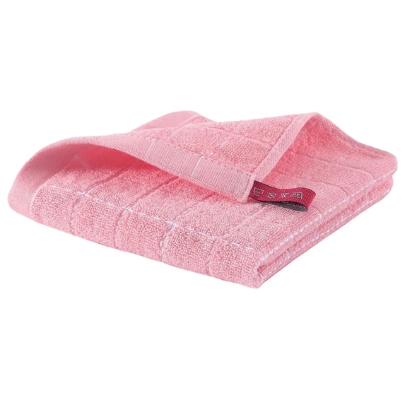 1 Pc Cotton Terry Kitchen Dish Cloths, Ultra Soft and Absorbent Dish Towels for Kitchen, Perfect for Drying and Washing Dishes, 12x12 Inch, Pink