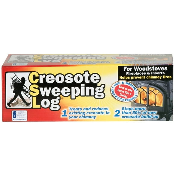 1PACK Creosote Sweeping Log 3 Lb. Log Creosote Remover