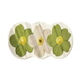 thumbnail image 1 of 1 Pc Cute Flower Bath Mat Flower Pattern Non-Slip Washable Rugs Floor Mat Bathroom Rug Non Slip Washable High Absorbent Easy to Clean for Bathroom, Living Room, 23.62x15.75 Inch, Green, 1 of 5