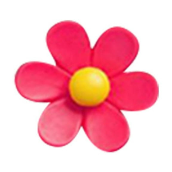 1 Pc Cute Fridge Flower Magnet Strong Decorative Funny Refrigerator Magnet Cute Refrigerator Magnet 3D Flower Magnet for Refrigerators, Lockers, Whiteboards, 1.02 Inch, Red