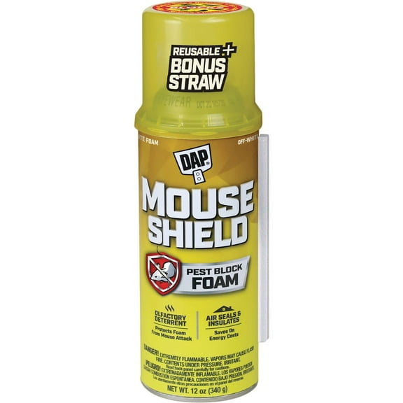 1 Pc Dap Mouse Shield 12 Oz. Foam Sealant & Blocker