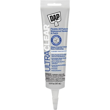 DAP  5 oz Ultra Clear Flexible Sealant