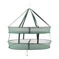thumbnail image 1 of 1 Pc Double Layer with Enclosure Drying Basket for Balcony 30.71"x24.01" 47L Green, 1 of 6