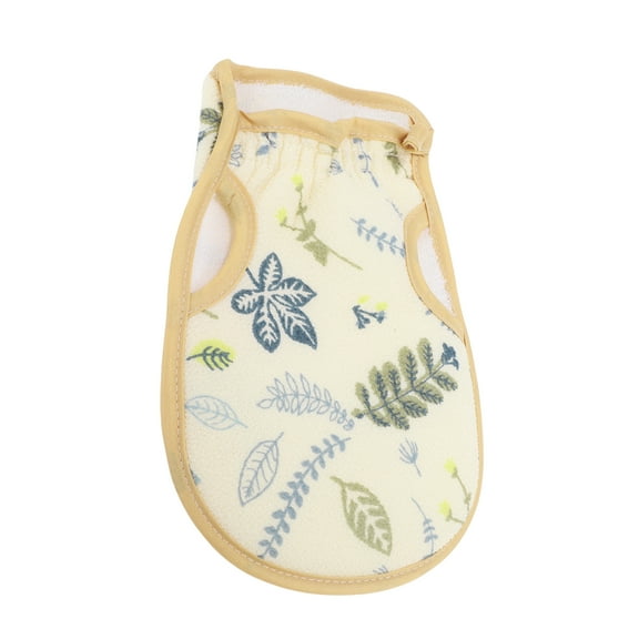 1 Pc Double Side Fingerless Shower Gloves for Bathroom for Shower 8.66"5.43" Blue