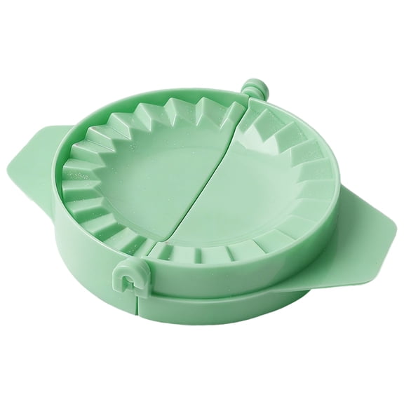 1 Pc Dumpling Maker Dumpling Tools, Quick Dumpling Dough Press for Homemade Dumplings, Potstickers, Effortless Kitchen and Restaurant Cooking Supplies, 5.59x4.41x0.98 Inch, Light Green