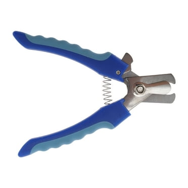 1 Pc Durable Long Handle Pet Nail Clippers for Cat for Dog 6.1"x4.53" Blue