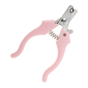 1 Pc Durable Pet Nail Clippers for Dog for Cat 4.72"x2.56" Pink