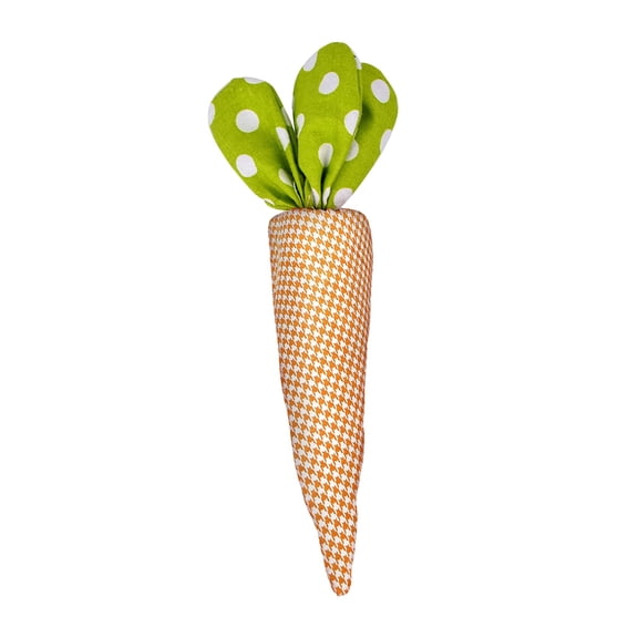 1 Pc Easter Carrots Artificial Fabric Carrot for Bunny Decor Seasonal Vegetables Non Woven Farm Fresh Decor for Home Kitchen Tiered Tray DIY Decorations Supplies