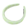 thumbnail image 1 of 1 Pc Elegant Heart Wide Sponge Hairband for Women for Girls 6.30"x5.51" Green, 1 of 2