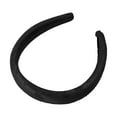 thumbnail image 1 of 1 Pc Elegant Retro Jacquard Wide Hairband for Women for Girls 6.30"x5.71" Black, 1 of 2