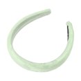 thumbnail image 1 of 1 Pc Elegant Retro Jacquard Wide Hairband for Women for Girls 6.30"x5.71" Light Green, 1 of 2