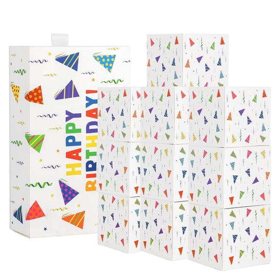 1 Pc Explosion Surprise Gift Box, 14x10cm DIY Exploding Photo Album Box with Confetti for Birthday Anniversaries Valentine‘s Day Loved Ones
