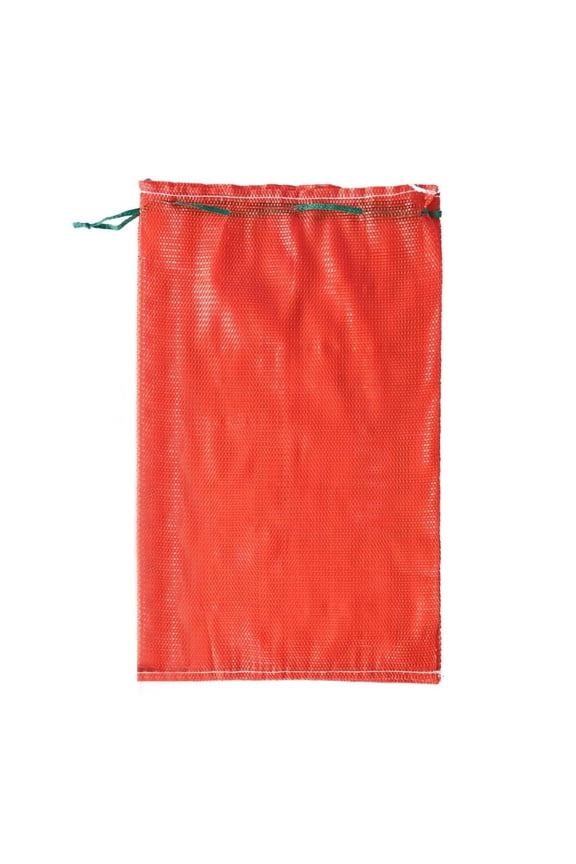 1 Pc Extra Large Onion Bag Reusable Fridge Storage Bags Vegetable Bags with Drawstring Closure in Onion Mesh Onion Bags Drawstring Fresh Produce Storage Bags for Potatoes, Citrus, 23.62"x11.81", Red