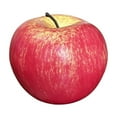thumbnail image 1 of 1 Pc Fake Fruit Artificial Apples Decorative Fruit Lifelike Faux Apples Realistic Fruits Apple Decorations for Kitchen, Realistic Fake Fruits Party Props Home Decor, 3.14x2.75 Inch, Pink, 1 of 9
