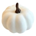 thumbnail image 1 of 1 Pc Fall Artificial Mini Pumpkins Harvest Cute Simulation Small Pumpkins Fake Pumpkin Faux Small Pumpkin for Halloween Thanksgiving Office Home Kitchen Garden Decor, 2.36x1.57 Inch, White, 1 of 7