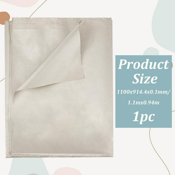 1 Pc Faraday Fabric EMF Protection Fabric Military Grade Conductive Material Copper Shielding Fabrics Apply for Microwave Card Bag Cloth Electronic Products 43.31x36 Inch