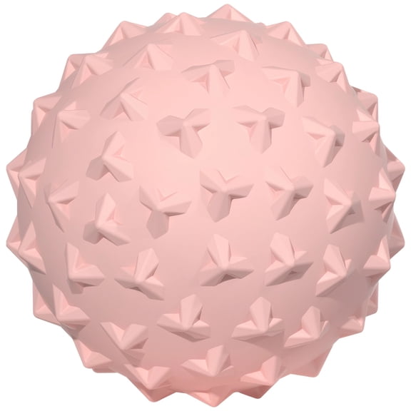 1 Pc Fascia Ball, Pink TPE Muscle Comfort Massage Tool for Yoga Exercise, Handheld Foot Massager for Back Meridian, 1.8 in / 4.5 cm Deep Tissue Body Conditioning Ball