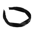thumbnail image 1 of 1 Pc Fashion Braided Knotted Headwrap for Women for Girls 6.30"x1.38" Black, 1 of 6