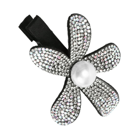 1 Pc Fashion Elegant Duckbill Hair Clips Hairdo Clip for Women for Girls Silver Tone