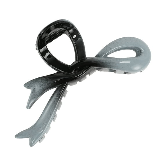 1 Pc Fashion Gradient Chinese Style Hair Clips for Women 4.72"x2.56"x1.77" Grey Blue