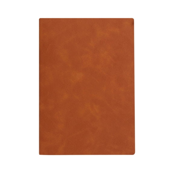 1 Pc Faux leather PU Leather Journals A5 Journal Notebook Soft Leather Cover Lined Ruled Writing Notebook Small Notebooks Daily Journal for Travelers Work Writing Note, 5.7"x8.27",Brown