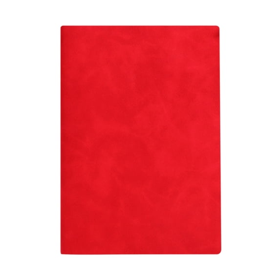 1 Pc Faux leather PU Leather Journals A5 Journal Notebook Soft Leather Cover Lined Ruled Writing Notebook Small Notebooks Daily Journal for Travelers Work Writing Note, 5.7"x8.27",Red