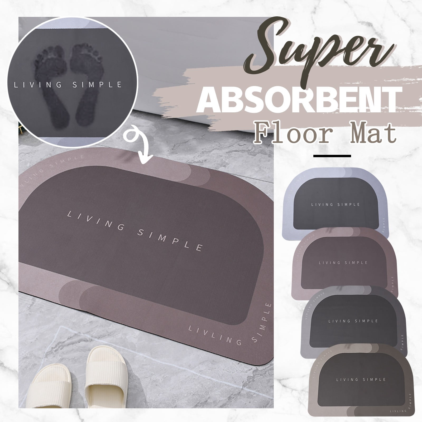 Super Absorbent Floor Matnull