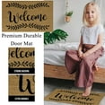 thumbnail image 1 of 1 Pc Floor Mat with Sayings Farm-House Coir Welcome Mat for the Front Door Decor Carpet, 1 of 7
