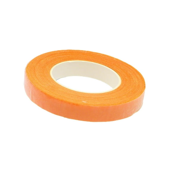 1 Pc Floral Tape Colored Masking Tape Painters Tape 30 Yard 1/2inch Flower Tape Floral Tape for Bouquets Floral Arranging Stem Wrap Craft, Orange