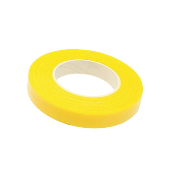 1 Pc Floral Tape Colored Masking Tape Painters Tape 30 Yard 1/2inch Flower Tape Floral Tape for Bouquets Floral Arranging Stem Wrap Craft, Yellow