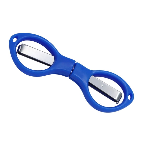 1 Pc Folding Scissor, Portable Travel Scissor, Glasses Shaped Mini Shear, Telescopic Cutter, Anti Rust Stainless Steel Scissors for Fishing Sewing Craft, 3.44 X 1.04 Inch