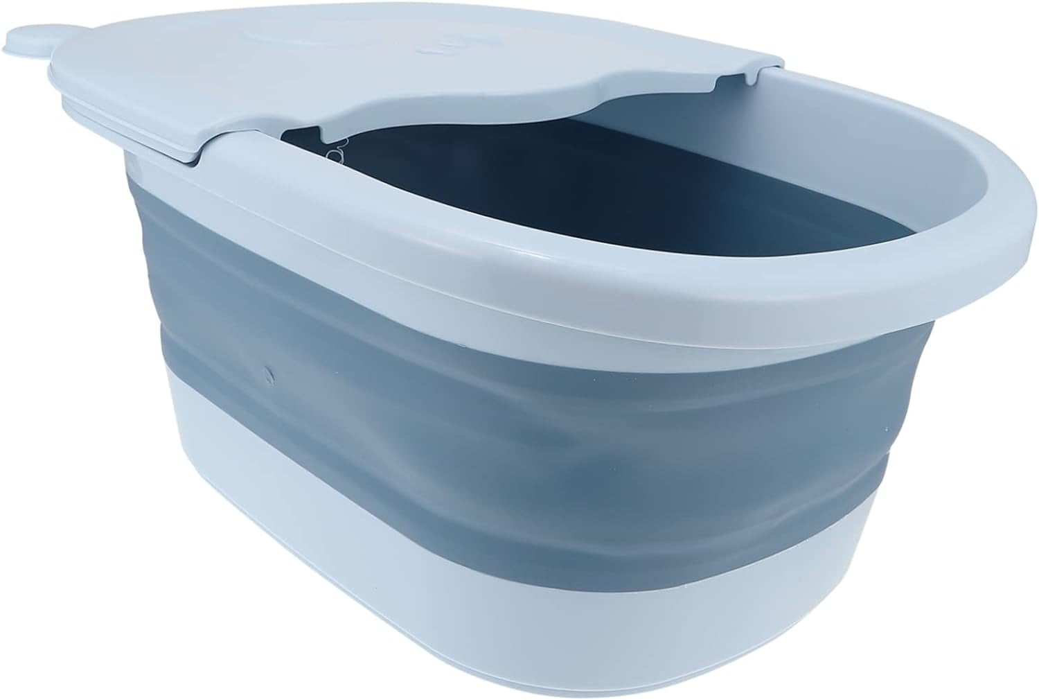1 Pc Footbath Foot Soak Tub Collapsible Plastic Foot Soak Basin Multi