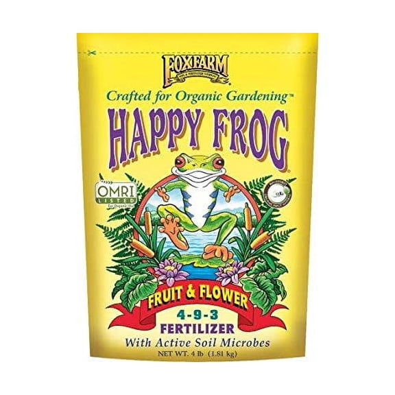 FoxFarm Happy Frog Fruit & Flower Fertilizer 4 lb