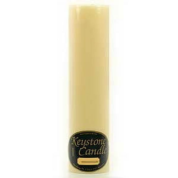 1 Pc French Butter Cream 2x9 Pillar Candles 2 in. diameterx9.25 in. tall