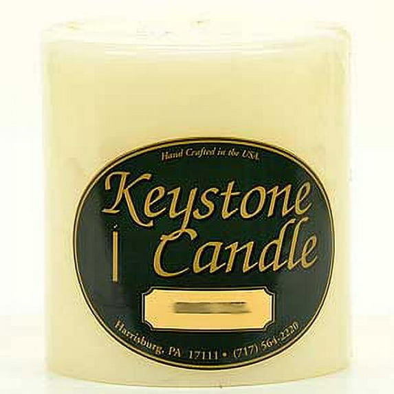 1 Pc French Vanilla 4x4 Pillar Candles 4 in. diameterx4.25 in. tall