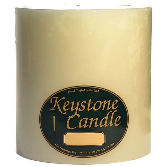 1 Pc French Vanilla 6x6 Pillar Candles 6 in. diameterx6.25 in. tall