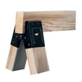 thumbnail image 1 of 1 Pc, Fulton 2 In. H X 4 In. W Sawhorse Brackets 300 Lb. Cap. 1 Pk, 1 of 1
