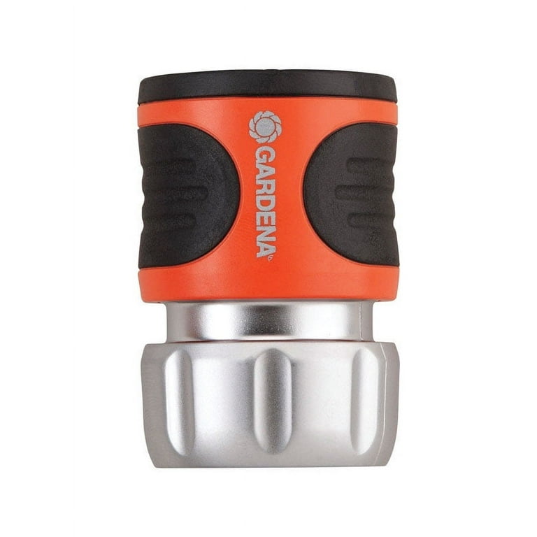 Gardena 5/8 & 1/2 in. Metal Threaded Female Hose Connector Gardena 5/8 & 1/2 in. Metal Threaded Female Hose Connector