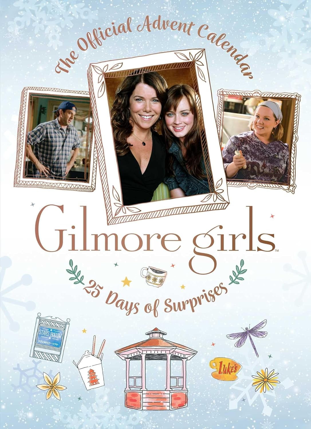 (1 Pc) Gilmore Girl The Official Advent Calendar 2024 Christmas Gift
