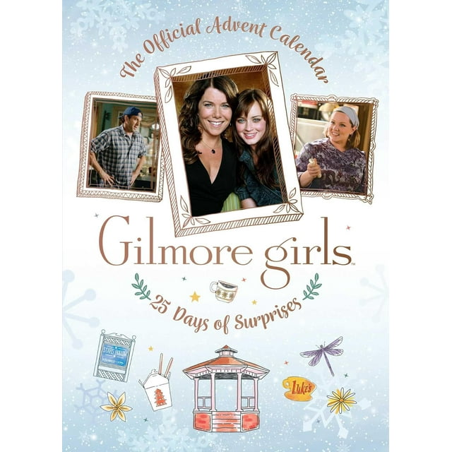 (1 Pc) Gilmore Girl The Official Advent Calendar 2024 Christmas Gift