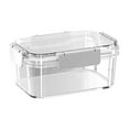 thumbnail image 1 of 1 Pc Glass Meal Prep Containers, Glass Food Storage Containers,Airtight Glass lunch Containers with Lids - BPA-Free Microwave, Oven, Freezer and Dishwasher, 6.81x4.68x2.99 Inch, 1 Cavity, 1 of 4