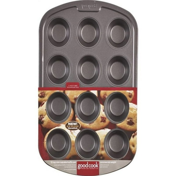 1 Pc, Good Cook 11.8 In. W X 18.3 In. L Muffin Pan 1 Pk