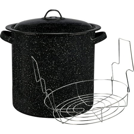 1PK GraniteWare 15.5 Qt. Water Bath Canner w/Jar Rack